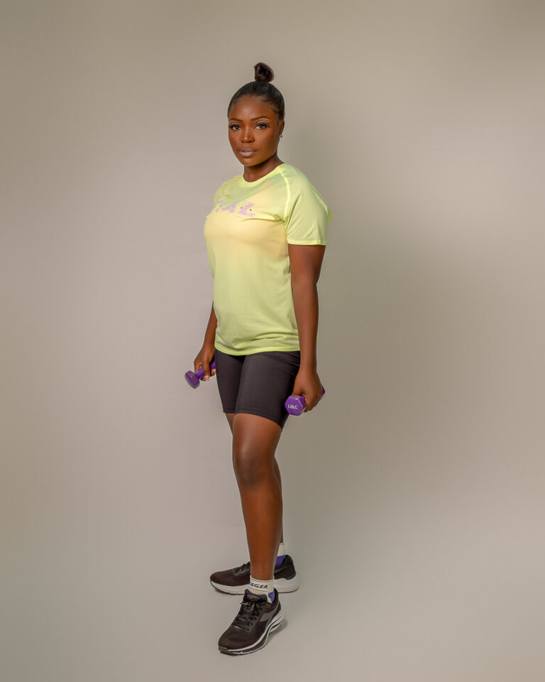 LEMON GREEN SPORT T-SHIRT - GSF SPORTS IKEJA