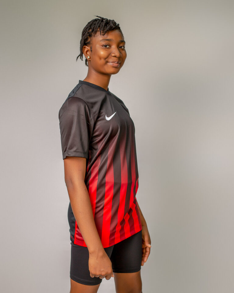 RED AND BLACK T-SHIRT JERSEY - GSF SPORTS IKEJA