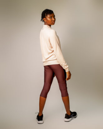 KALENJI BROWN LEGGINGS